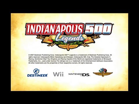 Indianapolis 500 Legends - Nintendo DS CIB