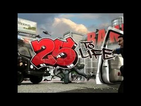 25 to Life - Playstation 2 NO MANUAL