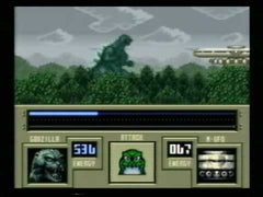 Super Godzilla - Super Nintendo LOOSE CART