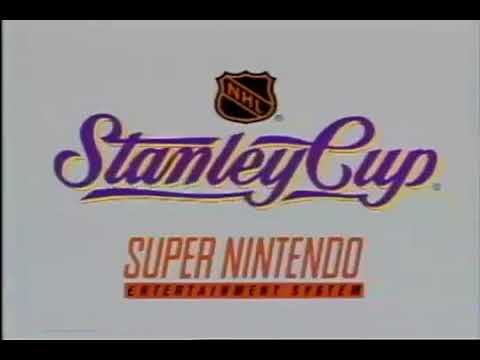 NHL Stanley Cup - Super Nintendo BOX AND GAME