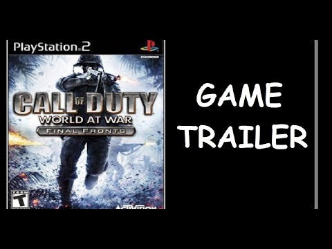 Call of Duty World at War Final Fronts - Playstation 2