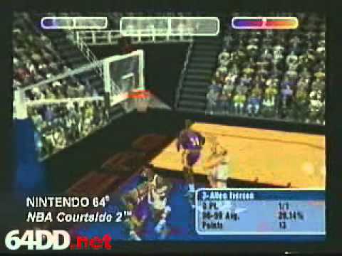 NBA Courtside 2 - Nintendo 64 LOOSE CART