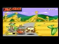 Taz-Mania - Super Nintendo BOX INSERT GAME (NO MANUAL)