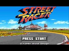 Street Racer - Super Nintendo (game and case art with rental box)