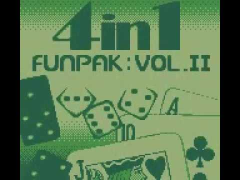 4 in 1 Funpak Volume II - GameBoy BOX MANUAL GAME