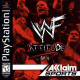 WWF Attitude - Playstation LOOSE DISC