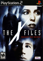 X-Files Resist or Serve - Playstation 2 NO MANUAL