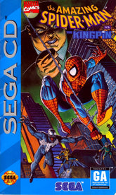 The Amazing Spider-Man vs. The Kingpin – Sega CD – Manual & Disc Only – Preowned