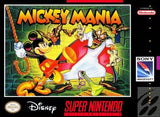 Mickey Mania - Super Nintendo BOX INSERT GAME (NO MANUAL)