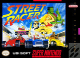 Street Racer - Super Nintendo (game and case art with rental box)