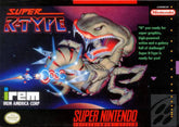 Super R-Type - Super Nintendo BOX AND GAME