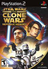 Star Wars Clone Wars: Republic Heroes - Playstation 2 NO MANUAL