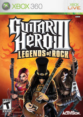 Guitar Hero III Legends of Rock - Xbox 360 (MANUAL AND GAME)