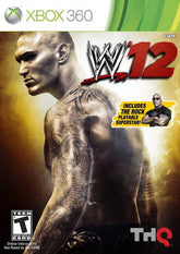 WWE '12 - Xbox 360 LOOSE DISC