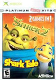 Shrek 2 and Shark Tale 2 in 1 - Xbox CIB