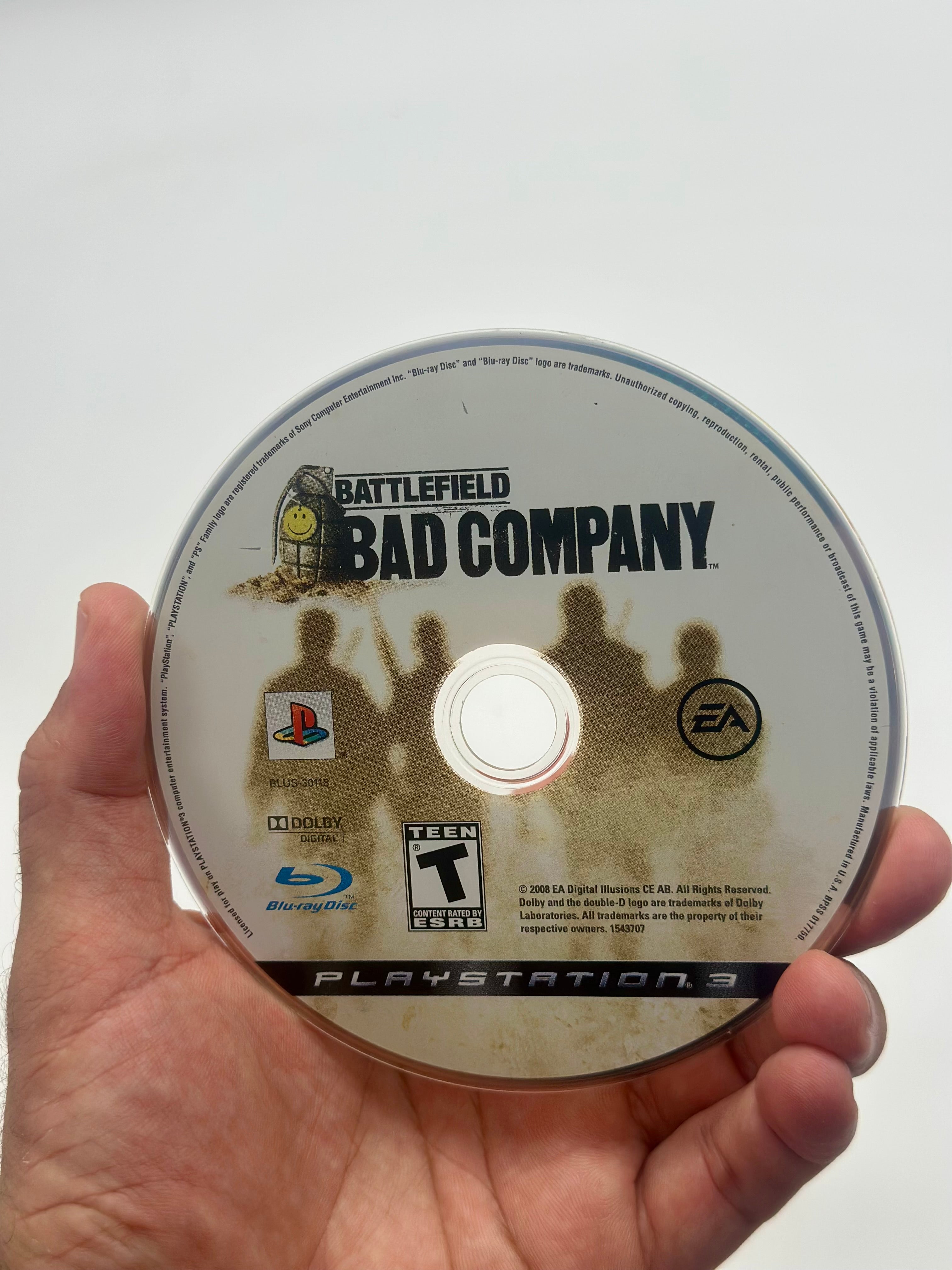 Battlefield: Bad Company - Playstation 3 LOOSE DISC