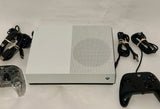 Xbox One 1TB All Digital Edition White Console Bundle + 2 Wired Controllers