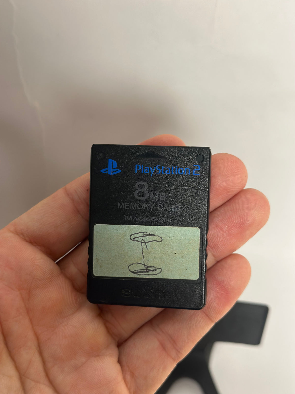 Tarjeta de memoria Sony PlayStation 2 de 8 MB - Negra - SCPH-10020 Ps2 Ps 2