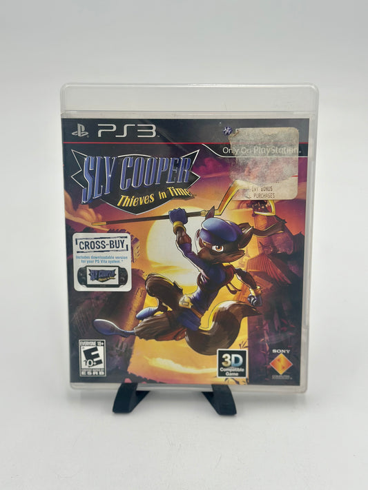 Sly Cooper: Thieves In Time NO MANUAL