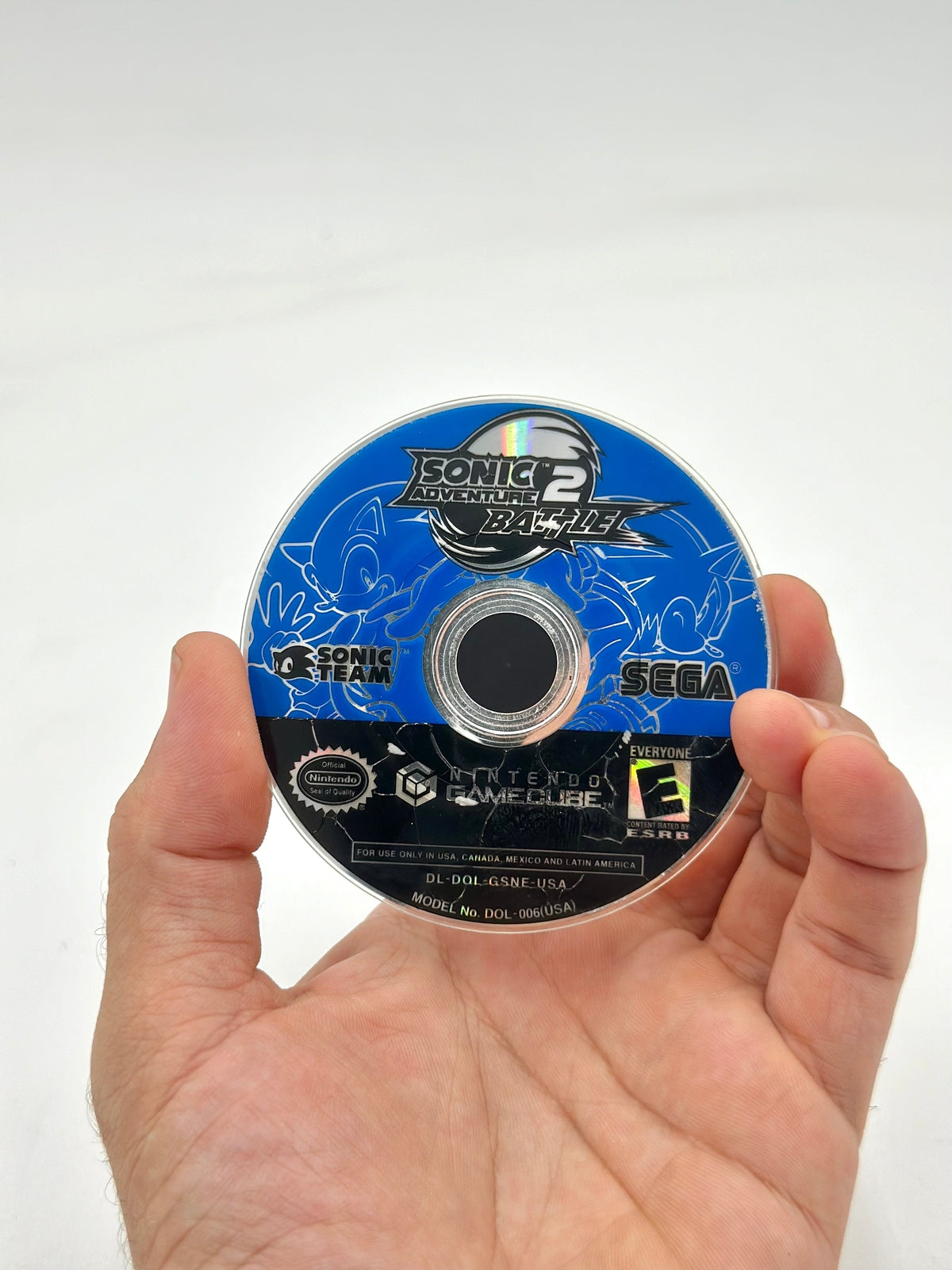 Sonic Adventure 2 Battle NO MANUAL Gamecube Game cube