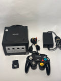 Nintendo GameCube Console Bundle – Black (Tested)