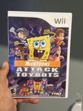 Nicktoons Attack of the Toybots - Wii NO MANUAL