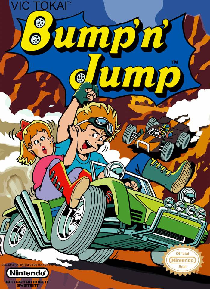 Bump 'n' Jump - NES LOOSE CART