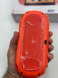 PlayStation Vita Slim – Neon Orange – Modded – Refurbished – With Box (Price Reduced)