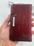 New Nintendo 3DS XL Red + 3 Games + Charger & Stylus