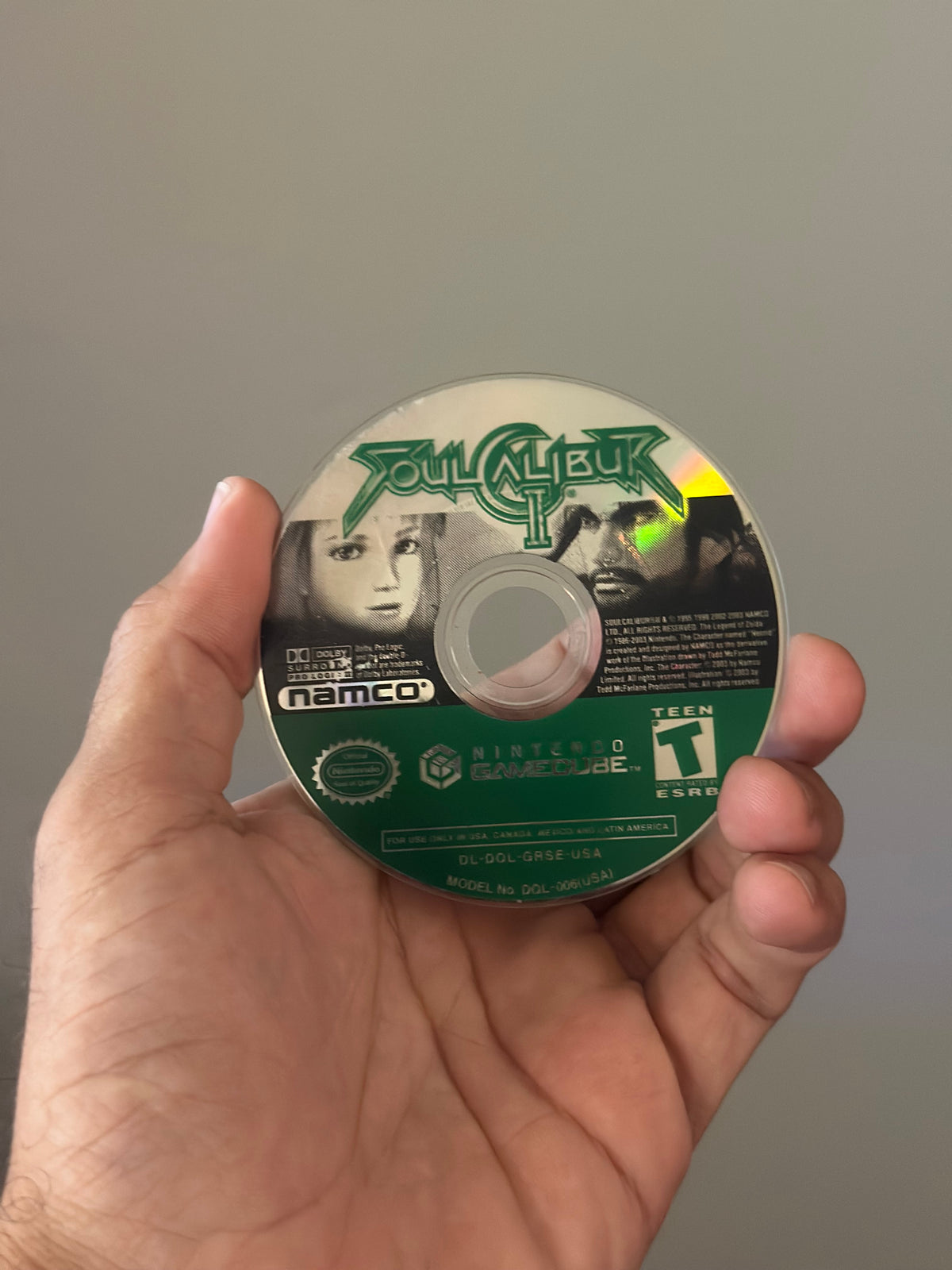 Soul Calibur II 2 (Nintendo GameCube, 2003) Envío rápido