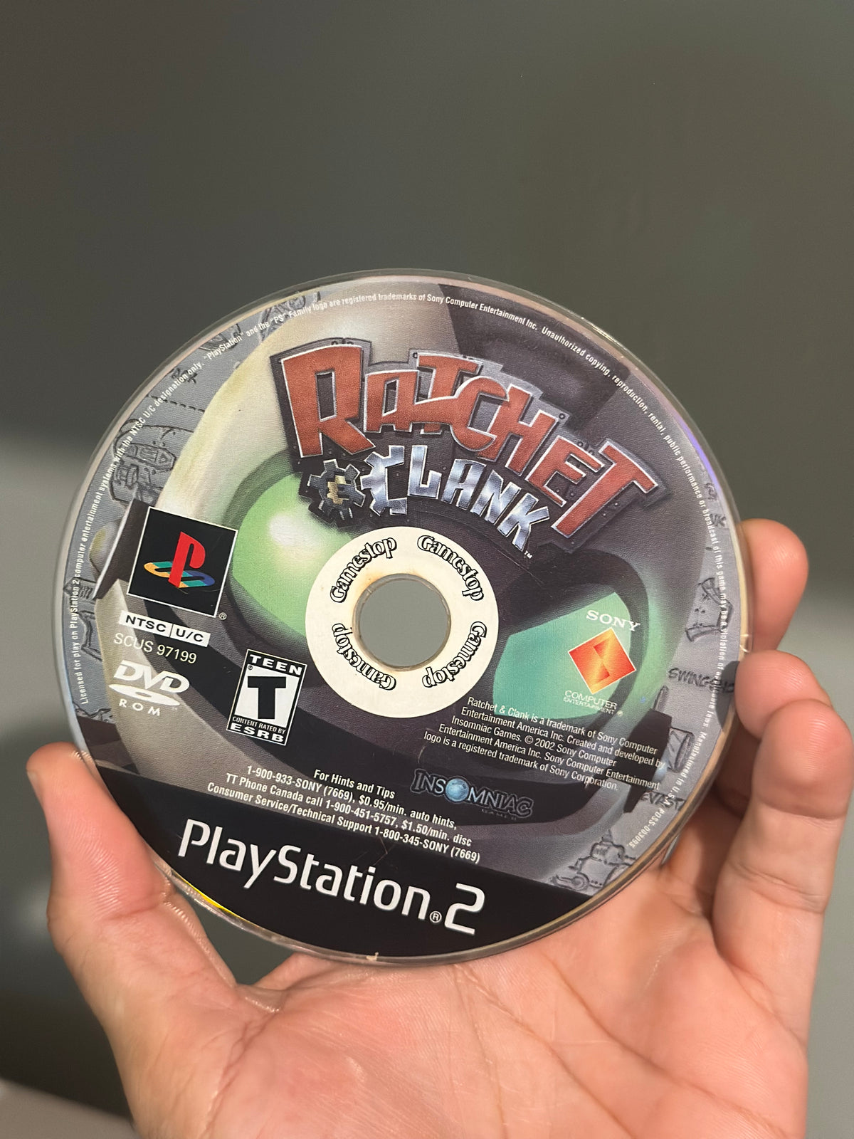 Ratchet & Clank - Playstation 2 LOOSE DISC