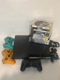 Sony PlayStation 3 (PS3) Slim Console Bundle – Tested (READ DESC)