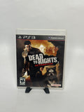 Dead to Rights: Retribution - Playstation 3 NO MANUAL