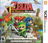 Zelda Tri Force Heroes - Nintendo 3DS LOOSE CART