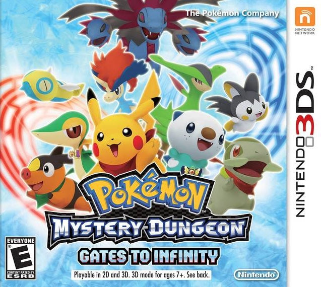 Pokemon Mystery Dungeon Gates To Infinity - Nintendo 3DS