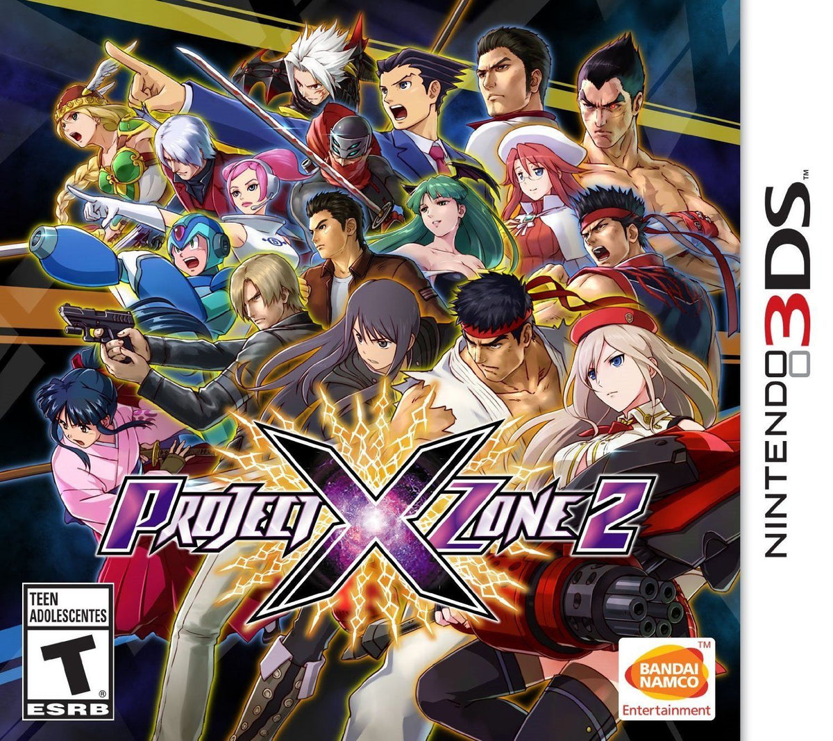 Project X Zone 2 - Nintendo 3DS LOOSE CART