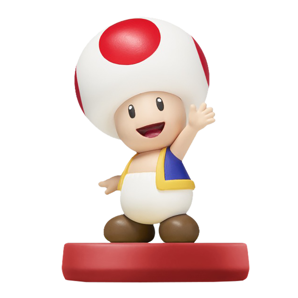 Toad Amiibo – Super Mario Series (Brand New)