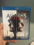 Assassin's Creed (2016) – Blu-ray – Michael Fassbender – Pre-Owned