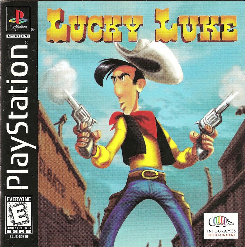 Lucky Luke (Sony PlayStation 1, 1998) Ps1 Ps 1 Play 1 Sin manual Envío rápido
