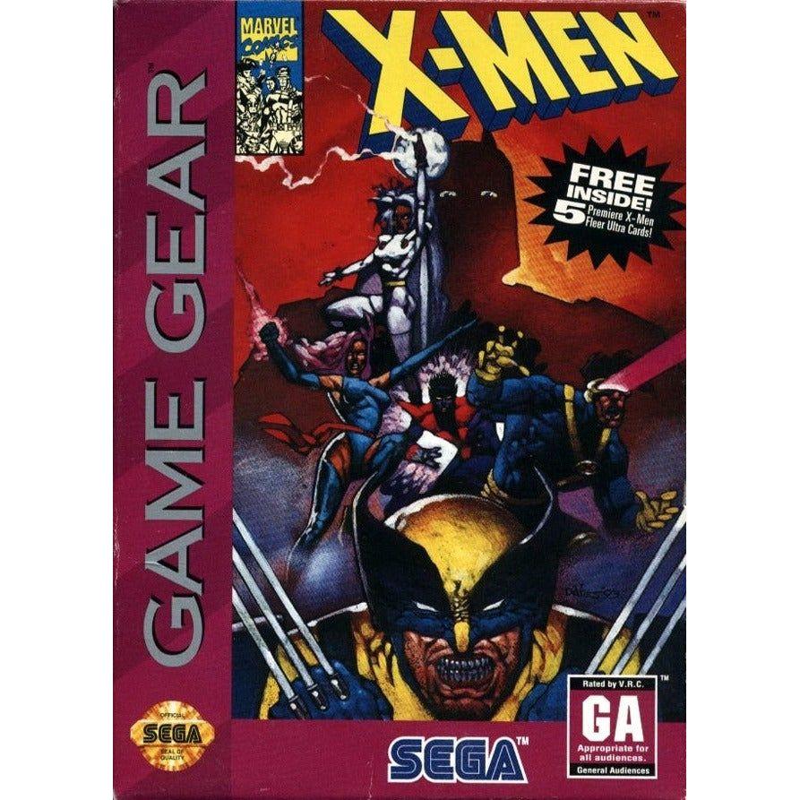 X-Men (Sega Game Gear) – Loose Game + Manual