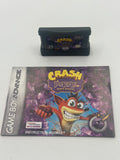Crash Bandicoot Purple - GameBoy Advance LOOSE CART AND MANUAL