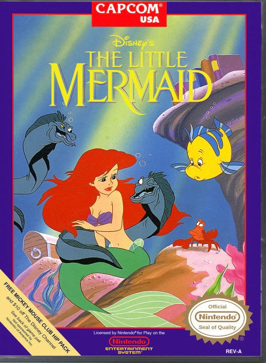Little Mermaid - NES LOOSE CART