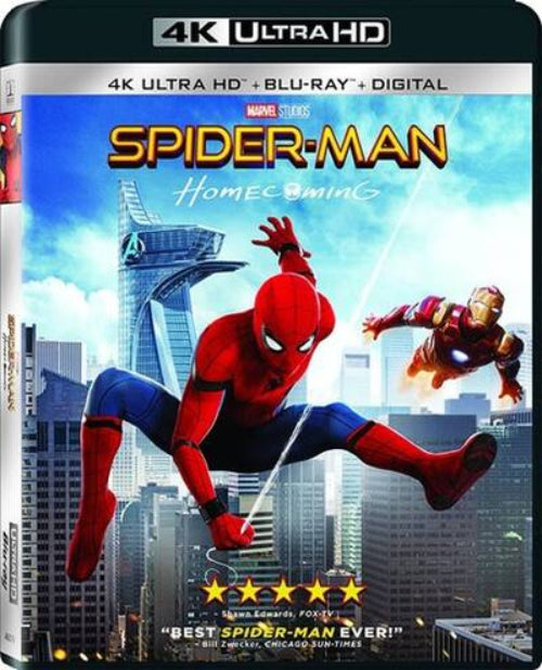 Spider-Man: Homecoming 4K Ultra HD + Blu-ray