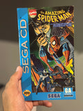 The Amazing Spider-Man vs. The Kingpin – Sega CD – Manual & Disc Only – Preowned
