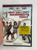 Why Did I Get Married Too DVD Brand New Sealed Tyler Perry