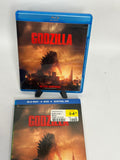 Godzilla (2014) Blu-ray + DVD Combo Pack – Pre-Owned