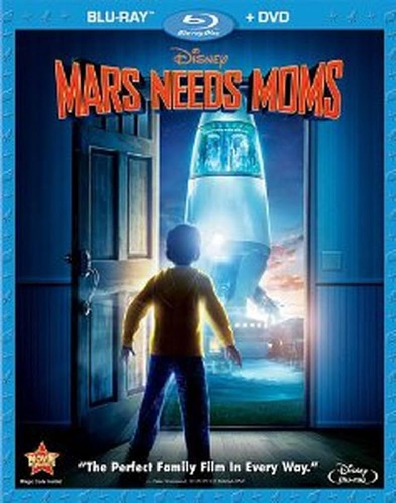 Mars Needs Moms (Blu-ray Disc Only) – In 3D Blu-ray Combo Case