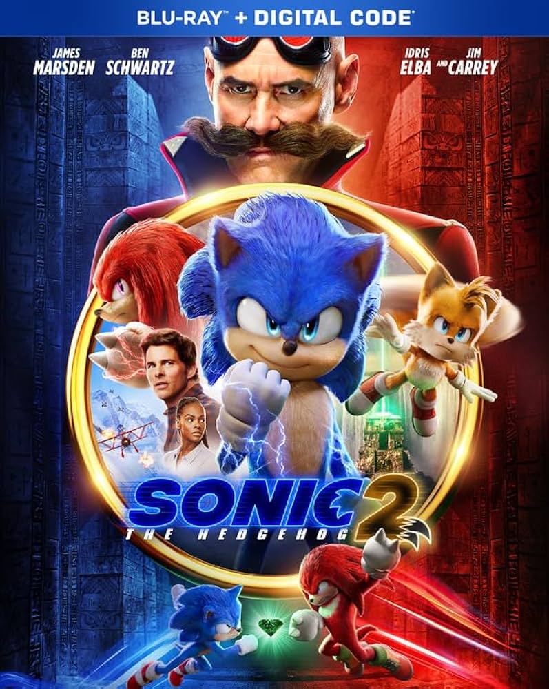 Sonic the Hedgehog 2 Blu-ray (Pre-Owned)