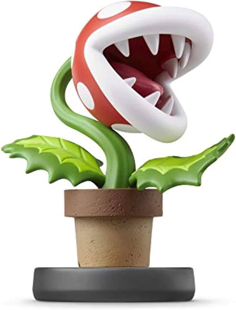 Piranha Plant Amiibo – Super Smash Bros. Series (Brand New)