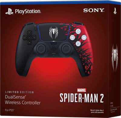 Sony DualSense Wireless Controller – Spider-Man 2 Limited Edition – Tested & Working